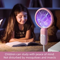 Camping de charge USB portable 2 en 1, équipé d'une lampe à lumière violette et d'un tueur de moustiques nouvellement conçu pour la lutte antiparasitaire