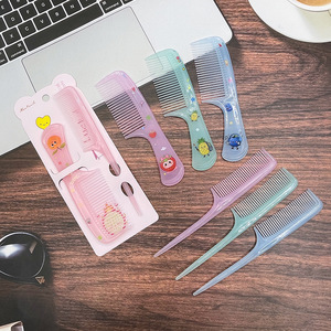 ชุดหวีผมน่ารักคาวาอิ 2 ชิ้น หวีผลไม้สีแดง - Product Image 6