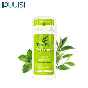 OEM factory direct aluminium Free Desodorantes Natural Tea Tree oil Crystal Gel Stick per uomini e donne deodorante