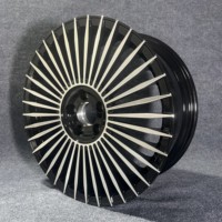 Rines Forjados de 18, 19 y 20 Pulgadas con Diseño Multirradio, Acabado Negro Brillante y 30 Radios, 5x112 para Mercedes Clase E y Audi Q5