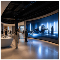 Pantalla LED Comercial P1.56 para Interiores, Ideal para Centros Comerciales, Tiendas Emblemáticas, Publicidad Digital y Experiencia de Marca