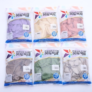 Wholesale Big Giant <strong>18</strong>" Happy Birthday Party Decoration Item Round <strong>18</strong> <strong>inch</strong> <strong>Latex</strong> Plain Multi Colour Decorative <strong>Balloon</strong> Ballon - Product Image 5