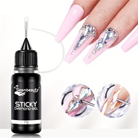 Vente en gros 10ml diamant collant sans gel lavage commerce extérieur pour graisse molle colle d'étanchéité forte bâton perceuse Super longue colle ferme