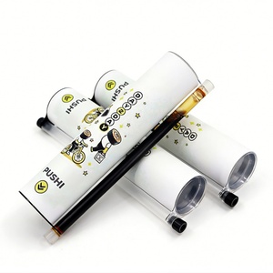 Biodegradable Gift Cardboard Sushi Paper Push up Tube <b>Container</b> Aluminum <b>Foil</b> Paper Cylinder Box Packaging with Sauce Tube - Product Image 4