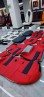 Fundas de Asiento de Cuero Personalizadas para BMW Serie 3 E90 F30 E36 E46 E92, Accesorios Interiores 2005-2011, Serie 7