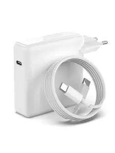 Adaptador de corriente de <span class=keywords><strong>cargador</strong></span> USB C para <span class=keywords><strong>MacBook</strong></span> <span class=keywords><strong>Pro</strong></span> 16 15 <span class=keywords><strong>13</strong></span> pulgadas New Air <span class=keywords><strong>13</strong></span> pulgadas funciona con tipo C PD 30W 61W 96W 118W - Product Image 2