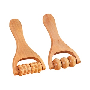Rodillo de Maderoterapia, Cepillo de Masaje, Herramienta Manual para Celulitis, Puntos de Presión, Drenaje Linfático, Anticelulítico, Liberación Muscular - Product Image 1