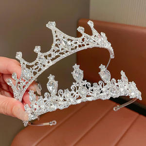 批发皇冠新娘头饰水钻女孩锌合金不同款式可供选择1895554 - Product Image 6