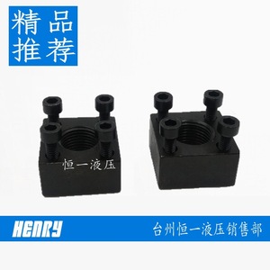 หน้าแปลนปั๊มเกียร์เฮนรี่ HGP2A 25 มม. เหล็กหล่อเคลือบสี - Product Image 2