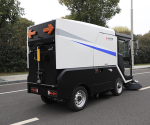 <span class=keywords><strong>Balayeuse</strong></span> de route alimentée par batterie au lithium <span class=keywords><strong>balayeuse</strong></span> de rue de camion de balayage de vide électrique avec la poubelle 1000L pour les rues étroites - Product Image 5