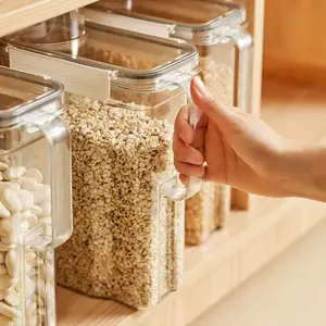 Scelta divertente scatola di grano articoli per la casa organizzazione di conservazione della cucina roba per la casa a tenuta stagna contenitori per alimenti con coperchio