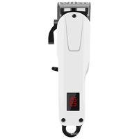 Nouvelle tondeuse à cheveux électrique rétro pour hommes, tondeuse rechargeable pour salon, affichage numérique à cristaux liquides, tondeuse sans fil pour barbier