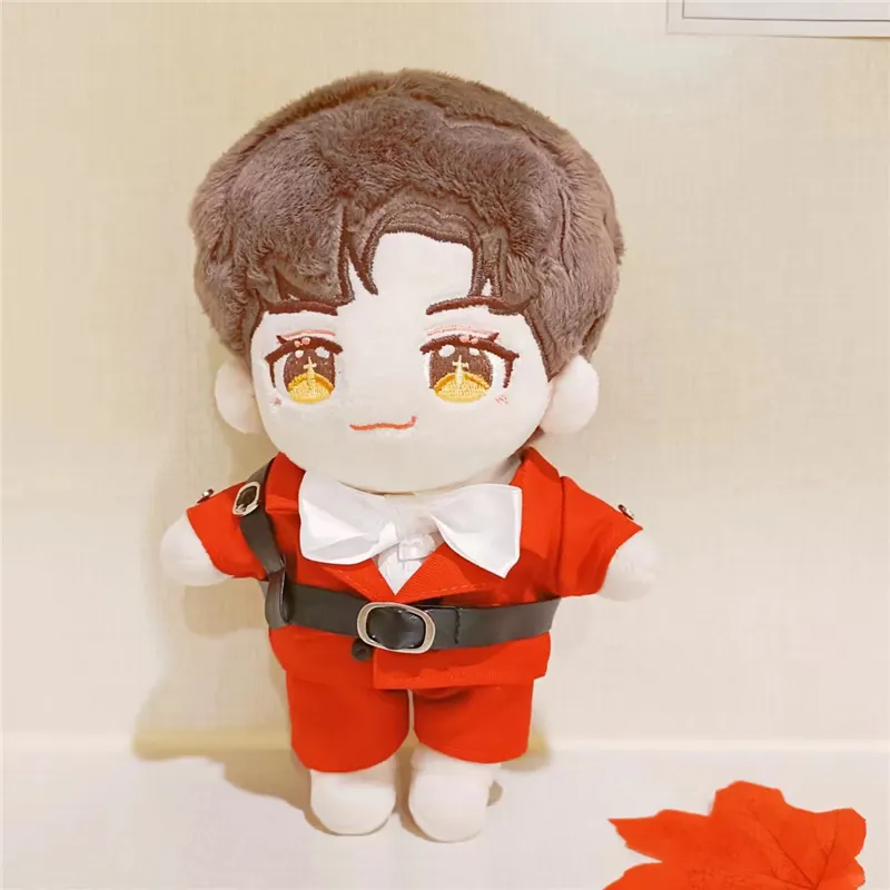 20Cm Mainan Figur Mewah Set Topi Hoodies Mainan Pria Boneka Kustom Boneka Mewah Hewan Botani Manusia Mainan Anak-anak Mewah