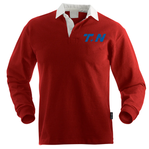 Tonton Sport Groothandel Hoge Kwaliteit Vintage Custom Zwaar Katoen Sport Retro Rugby Poloshirt Truien - Product Image 5