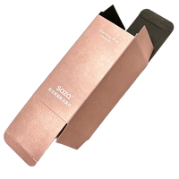 Boîte d'emballage pliable avec logo personnalisé imprimé, revêtement UV de luxe, impression quadricolore, boîte cadeau, boîte en carton, boîte à collier