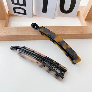 Clipe de Cabelo Retro de Acetato DOWELL para Mulheres, Acessório de Cabelo Estilo Vintage - Product Image 2