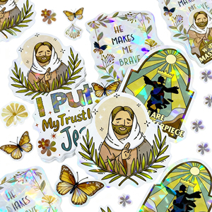 Dán vinyl tùy chỉnh cho quà tặng & Hàng thủ công-logo công ty thiết kế phim hoạt hình/Anime hình tròn/hình tam giác tùy chỉnh - Product Image 2