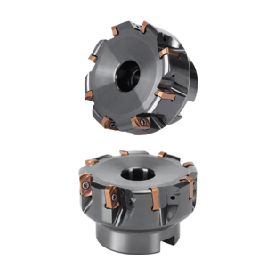 Tête de coupe en carbure revêtue de TiCN à alimentation rapide Louis CNC EXN03R, double tranchant, LNMU0303, pour centre d'usinage de fraisage brut, OEM - Product Image 1