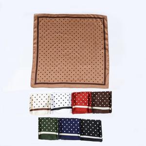SYH1402 Bestseller Foulard Quadrato in Raso di Seta con Logo Personalizzato Stampato - Product Image 5