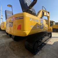 Pelleteuse Komatsu PC200 d'occasion de 20 tonnes, de taille moyenne, de marque japonaise, à bas prix, 2024 ans, 500 heures, 20 tonnes