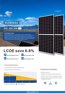 แผงโซลาร์เซลล์ ESG 400W 450W 500W 550W 600W 700W โมโนแบบฮาล์ฟเซลล์ ราคา - Product Image 5