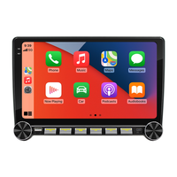 Autoradio universel sans fil CarPlay et Android Auto GPS double DIN Android 10,1 pouces avec écran tactile