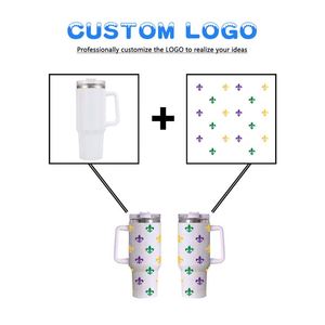 Vaso Térmico Personalizado con Logotipo, 40 oz, Doble Capa de Acero Inoxidable 304, Aislado al Vacío, con Pedrería, Libre de BPA, Ecológico, Mantiene la Temperatura de 6 a 12 Horas - Product Image 5