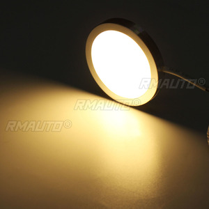 ไฟสปอตไลท์ LED สีขาว 12V สำหรับตกแต่งภายในรถยนต์ 6 ชิ้น ไฟอ่านหนังสือสีขาว สำหรับรถตู้ VW T4 T5 แคมป์เปอร์แวน คาราวาน มอเตอร์โฮม RV - Product Image 5