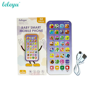 ของเล่นโทร<span class=keywords><strong>ศัพท์</strong></span>มือถือสำหรับเด็ก ฝึกเรียนรู้ตัวอักษรภาษาอังกฤษและ<span class=keywords><strong>คำ</strong></span><span class=keywords><strong>ศัพท์</strong></span> แบบชาร์จได้ ของเล่นเสริมพัฒนาการสำหรับเด็ก - Product Image 2