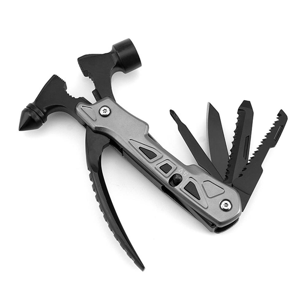 2021 new design multi-tool outdoor camping survival trekking survival hammer