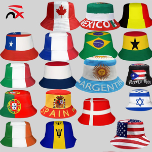 Chapeau Bob Personnalisé Drapeau National 2026 pour Événements Sportifs en Plein Air, Matchs de Football, Fans, Chapeau de Pêcheur Brésilien pour Promotion - Product Image 1