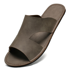 Sandalias Casuales de Verano para Hombre, Talla Grande, Parte Superior de PVC, Suela de EVA, Estilo Retro para Playa, Pantuflas - Product Image 3