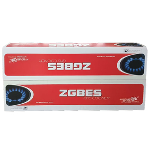 Cuisinière à gaz portable 3 brûleurs au butane/propane, cuisinière manuelle pour la maison et le camping - Product Image 4