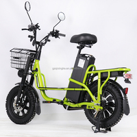 Grande batterie Monster mise à niveau V3 Plus V8 Pro vélo électrique 16 pouces 60V 21Ah 30Ah 40Ah vélo électrique Cargo Food Delivery E Bike