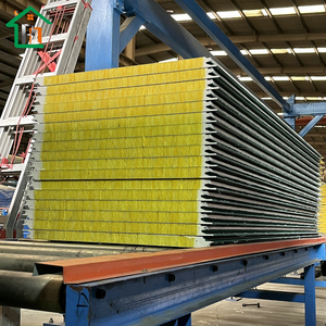 Panneau mural sandwich en acier isolé avec PIR, PU, polyuréthane et <span class=keywords><strong>laine</strong></span> <span class=keywords><strong>de</strong></span> <span class=keywords><strong>verre</strong></span> pour le contrôle <span class=keywords><strong>de</strong></span> la température - Product Image 5