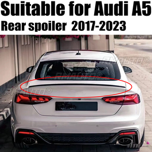 Aileron de coffre arrière pour Audi A5 S5 2017-2023, en ABS de haute qualité, couleur apprêtée, décoration d'aileron de voiture - Product Image 1