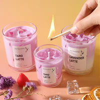 Velas Aromáticas Personalizadas para Decoración del Hogar, Ecológicas, de Cera de Soja en Forma de Taza de Café, para Fiestas y Bodas