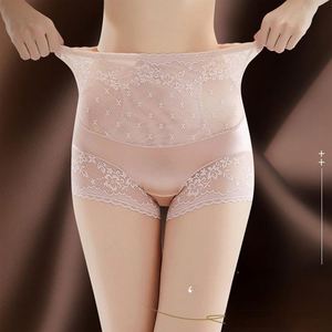 ชุดกระชับสัดส่วนผ้าฝ้ายรัดหน้าท้องพร้อมกางเกงในลูกไม้2แพ็ค - Product Image 2