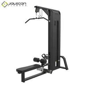 Selectorized Weight Stack Fitness Machine Lat Pulldown Low Row Commercial Gym Equipment JLC-HM06S Pin Load Selection Machines