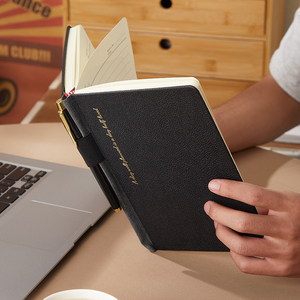 Cổ điển A5 da mềm Tạp Chí tùy chỉnh in logo bìa cứng phong cách giấy hàng ngày máy tính xách tay - Product Image 6