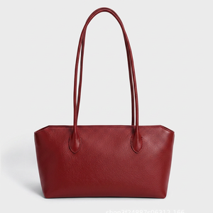 Sac fourre-tout en cuir véritable noir pour femme, sac à main à bandoulière avec fermeture éclair, grande capacité, résistant à l'eau, pour le shopping et les voyages - Product Image 5