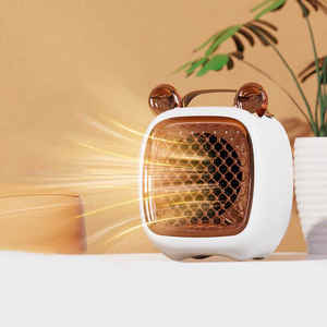 Chauffage Portable PTC chauffage rapide sûr chauffage en céramique silencieux avec Thermostat <span class=keywords><strong>petit</strong></span> chauffage d'espace pour bureau bureau chambre <span class=keywords><strong>salle</strong></span> <span class=keywords><strong>de</strong></span> <span class=keywords><strong>bain</strong></span> - Product Image 4