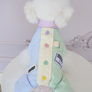<span class=keywords><strong>Veste</strong></span> d'<span class=keywords><strong>hiver</strong></span> imperméable en coton, mignonne, luxueuse et moderne pour chiots, chiens et chats, vêtements d'extérieur pour animaux de compagnie à enfiler - Product Image 5