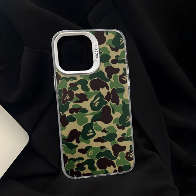 New Popular Green Printing Electroplated Silver Key TPU PC Mobile Phone Cover Case for Iphone Xs 11 12 13 14 15 16 17 18 Pro Max