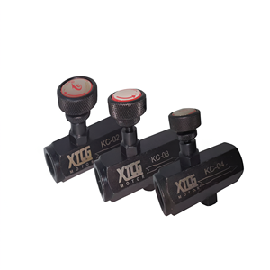 Válvula de Control de Flujo en Línea KC-02, Válvula de Aguja Hidráulica de Alta Presión para Maquinaria - Product Image 1
