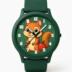 बच्चों के लिए 2025 नए डिजाइन कार्टून पैटर्न सिलिकॉन स्ट्रैप कलाई बच्चों की घड़ी - Product Image 4