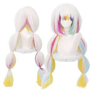 Parrucca Sintetica Lunga Colorata Resistente al Calore GAHC-068 per <span class=keywords><strong>Cosplay</strong></span> da Donna, Stile Magical Girl Witch Trials, Modello Jogasaki Noah - Product Image 1