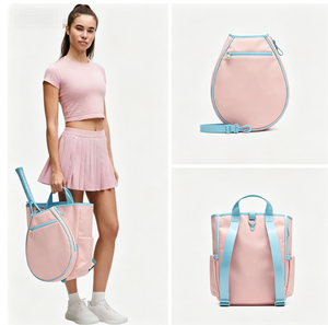 Mochila de poliéster resistente al agua de 30-40L para raquetas de tenis y pickleball, para uso diario en el gimnasio y la cancha, bolso bandolera para pickleball - Product Image 1