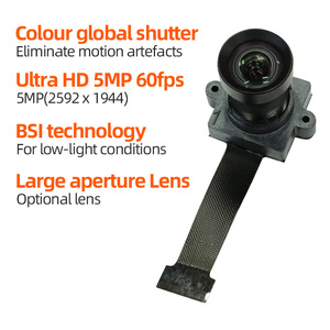 Module de caméra Cmos NIR couleur obturateur global 5MP OG05B10 pour l'inspection industrielle de vision industrielle - Product Image 2