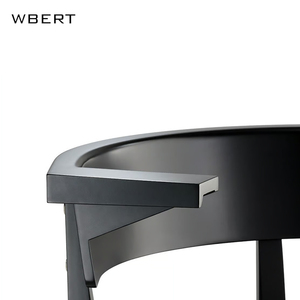 Nordic Modern Luxury Dining <b>Chair</b> with Simple Creative Fashionable Design Solid Wood Backrest for Hotel Villa Apartment Use - Product Image 5